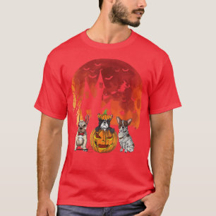Halloween Spuk Castle Dog Liebhaber T-Shirt