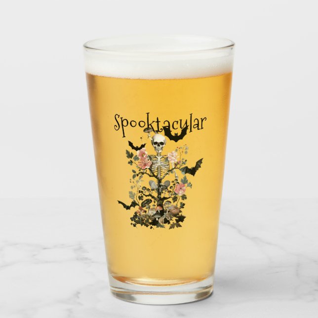 Halloween Spuk Forest Costume Party Beer Glas (Vorne (Gefüllt))