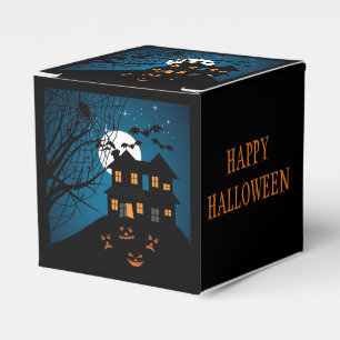 Halloween Spuk Haus Geschenkschachtel