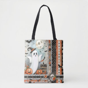 Halloween Spuk House Ghost Pumpkin Bats