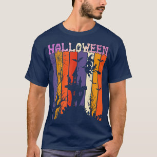 Halloween Spuk House Hexe Vintag T-Shirt