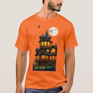 Halloween Spuk House Holiday T - Shirt