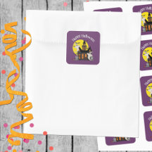 Halloween Spuk House Sticker