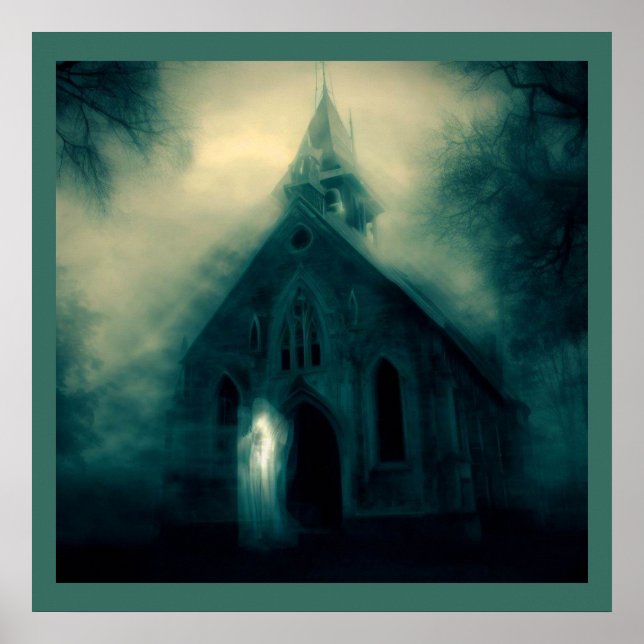Halloween - Spuk Kirche 4 Poster (Vorne)