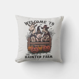 Halloween Spuk Landtiere Kissen