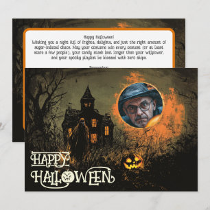 Halloween Spuk Manor von Mischief Einladung