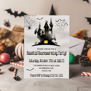 Halloween, Spuk Party der Haushaltswärmung Einladung