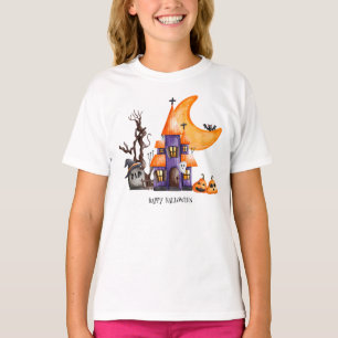 Halloween-Spuk Szene T-Shirt