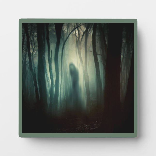 Halloween - Spuk Wald 4 Fotoplatte (Vorderseite)