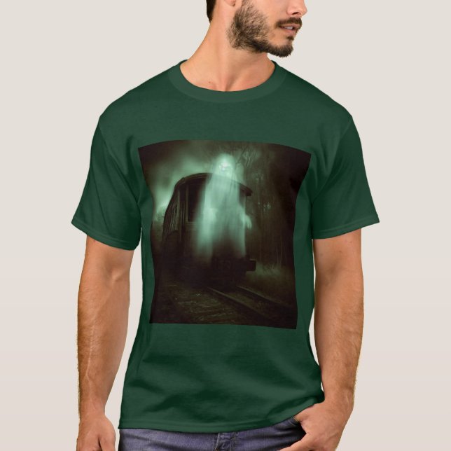 Halloween - Spuk Zug 2 T-Shirt (Vorderseite)