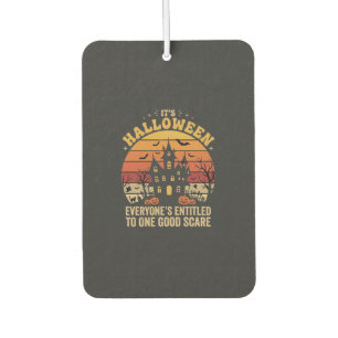 Halloween Spukhaus Ein Guter Schrecken Design_1 Autolufterfrischer