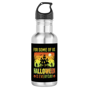 Halloween Spukhaus für einige von uns Edelstahlflasche