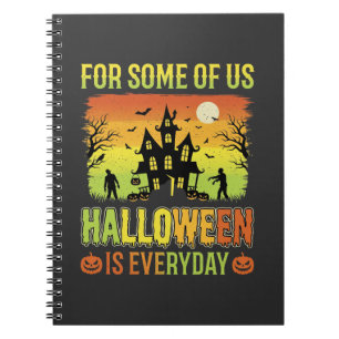 Halloween Spukhaus für einige von uns Notizblock