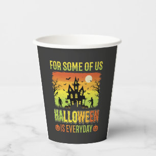 Halloween Spukhaus für einige von uns Pappbecher