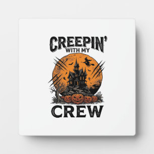 Halloween Spukhaus Schleich Mit Meiner Crew Shirt Fotoplatte