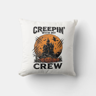 Halloween Spukhaus Schleich Mit Meiner Crew Shirt Kissen