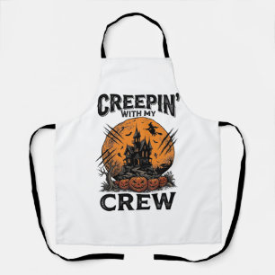 Halloween Spukhaus Schleich Mit Meiner Crew Shirt Schürze