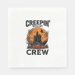 Halloween Spukhaus Schleich Mit Meiner Crew Shirt Serviette