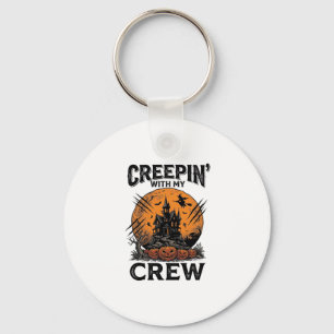 Halloween Spukhaus Schleichen Mit Meiner Crew Shir Schlüsselanhänger