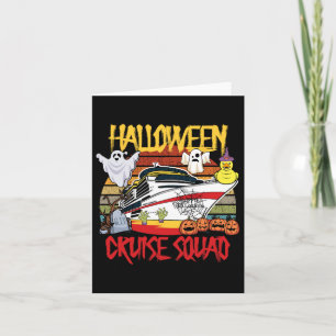 Halloween Squad Rubber Duck Jagdschiff Bo Karte