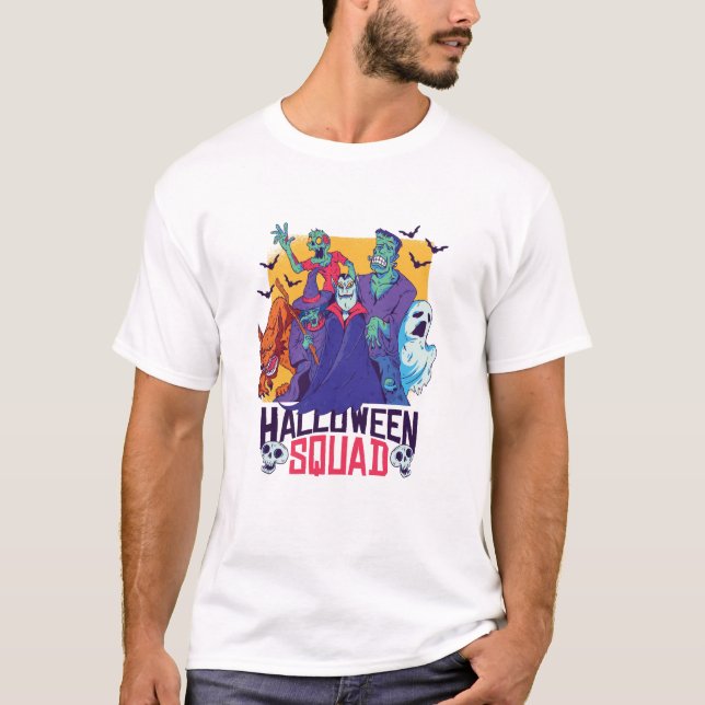 Halloween Squad T-Shirt (Vorderseite)