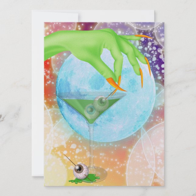 Halloween - SRF Einladung (Vorderseite)