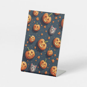 Halloween-Stand Sockelschild