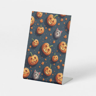 Halloween-Stand Sockelschild