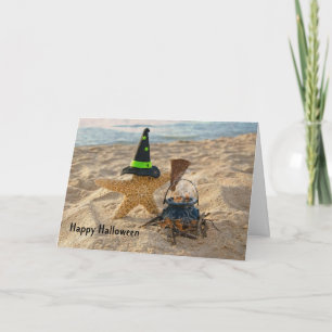 Halloween Starfish Karte