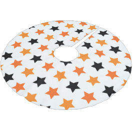 Halloween Stars Polyester Weihnachtsbaumdecke