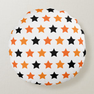 Halloween Stars Rundkissen Rundes Kissen