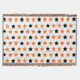 Halloween Stars Throw Blanket Decke