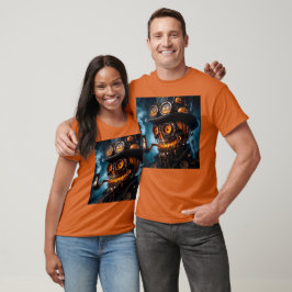 Halloween Steampunk Gothic Jack-O-Lantern T-Shirt