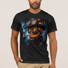 Halloween Steampunk Gothic Jack-O-Lantern T-Shirt