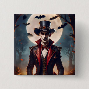 Halloween Steampunk Gothic Zombie Vampir Button
