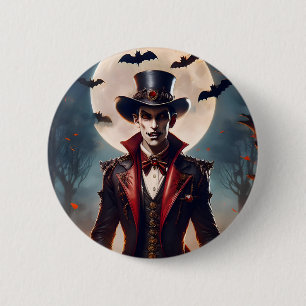 Halloween Steampunk Gothic Zombie Vampir Button