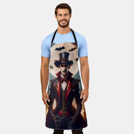 Halloween Steampunk Gothic Zombie Vampir Schürze