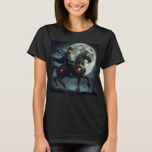 Halloween Steampunk Kopfloser Reiter T-Shirt
