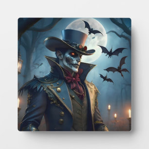 Halloween Steampunk Southern Gothic Zombie Fotoplatte