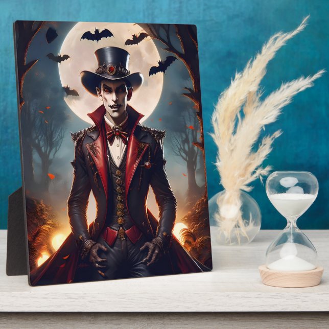 Halloween Steampunk Vampire Zombie Fotoplatte (Seite)