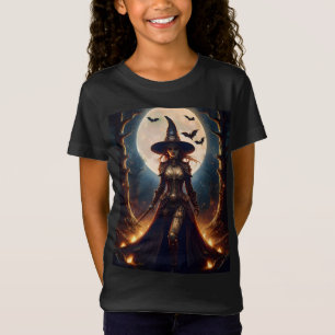 Halloween-Steampunk-Waldhexe T-Shirt