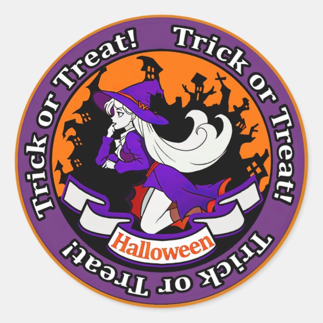 HALLOWEEN  sticker (Vorderseite)