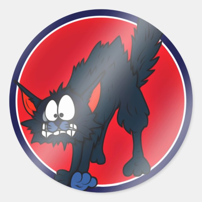 Halloween Sticker (Vorderseite)