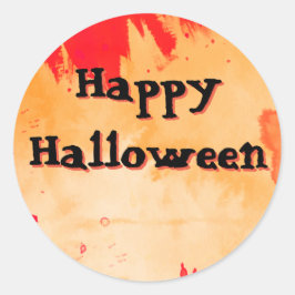 Halloween-Sticker Runder Aufkleber