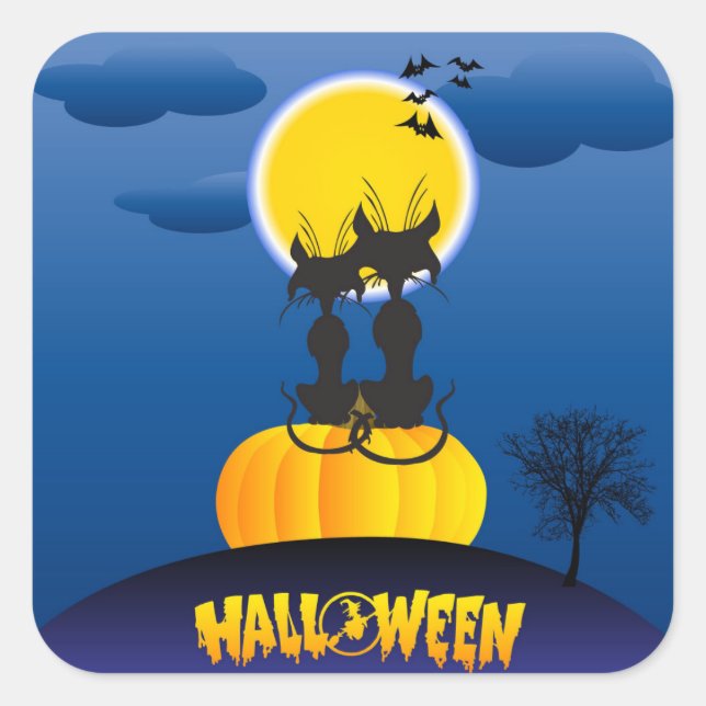 Halloween Stickers (Vorderseite)