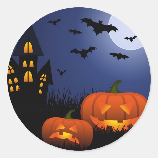 Halloween Stickers (Vorderseite)