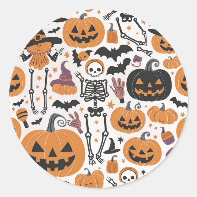 Halloween Stickers (Vorderseite)