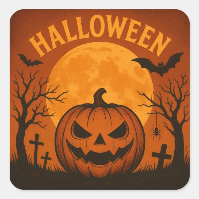 Halloween Stickers (Vorderseite)
