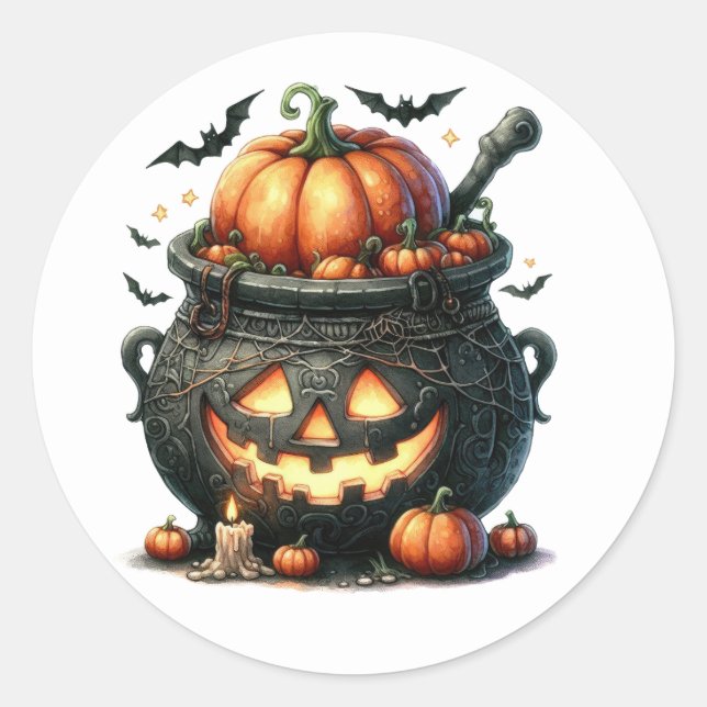 Halloween Stickers (Vorderseite)
