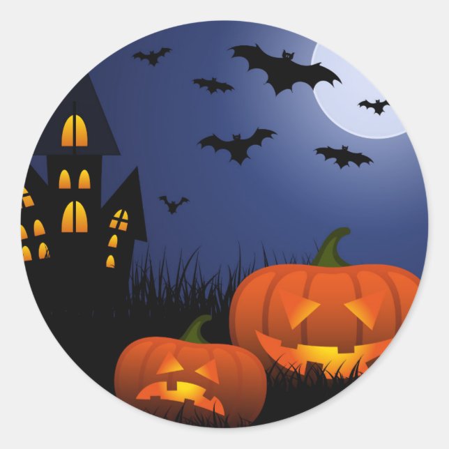 Halloween Stickers (Vorderseite)